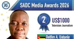 Delfim Anacleto leva Moçambique ao pódio do Prémio de Jornalismo da SADC 2026