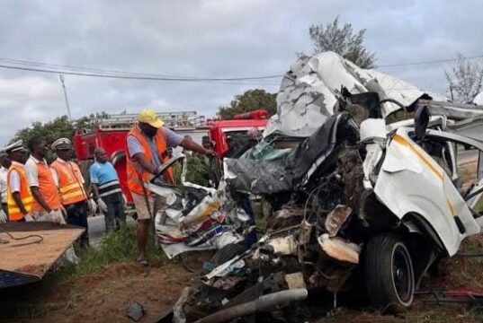 Tragédia em Inhambane: 24 pessoas mortas e duas feridas no violento acidente de viação em Zavala