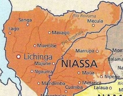 mapa niassa